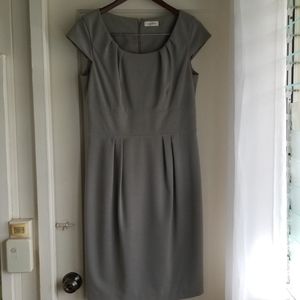 Calvin Klein grey seath dress